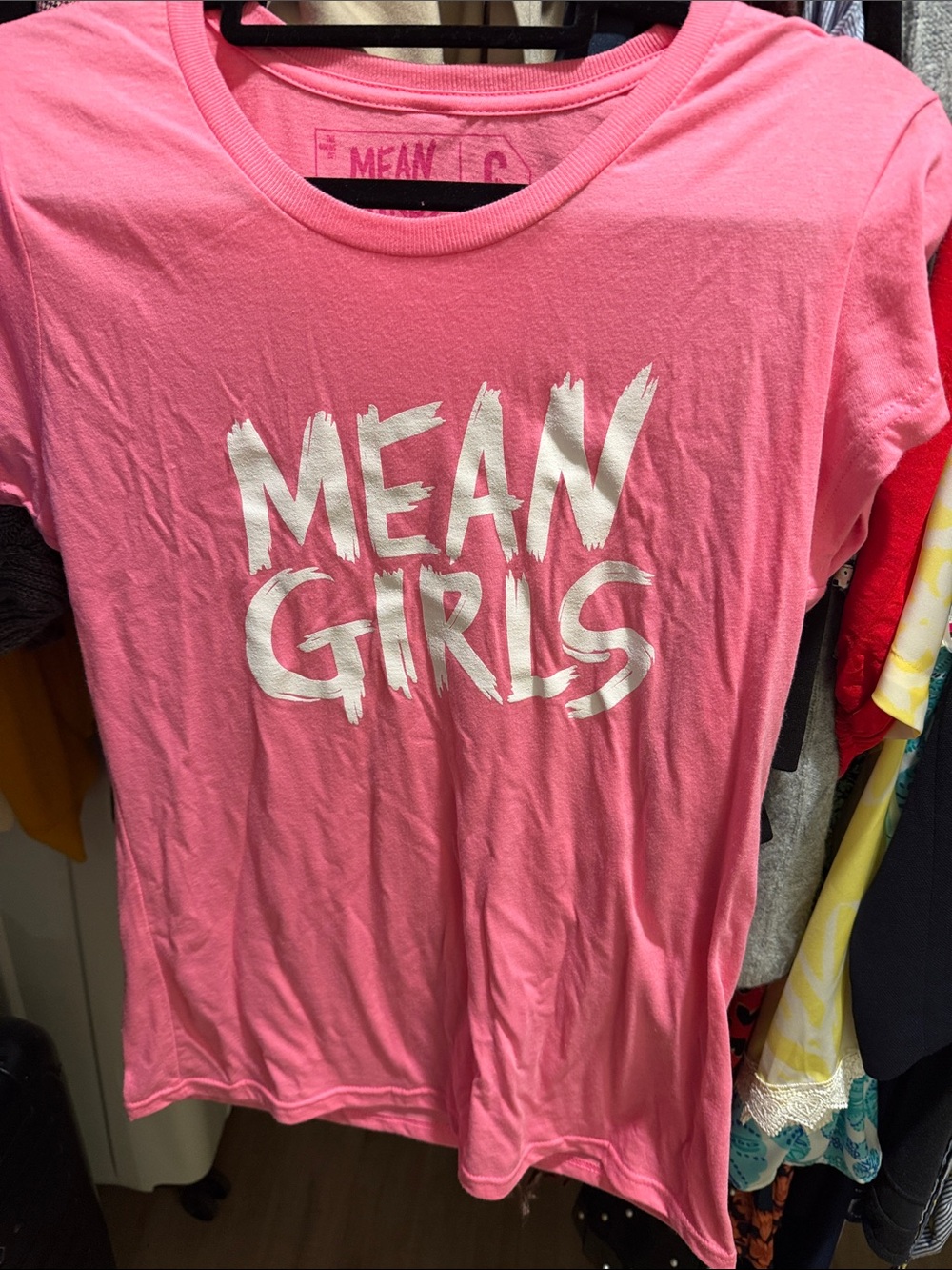 Broadway Musical Mean Girls Pink Short Sleeve Tee